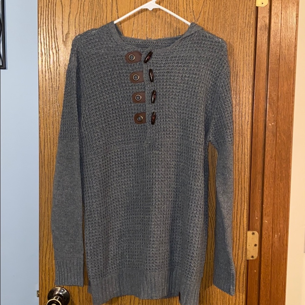 Waffle Knit Sweater